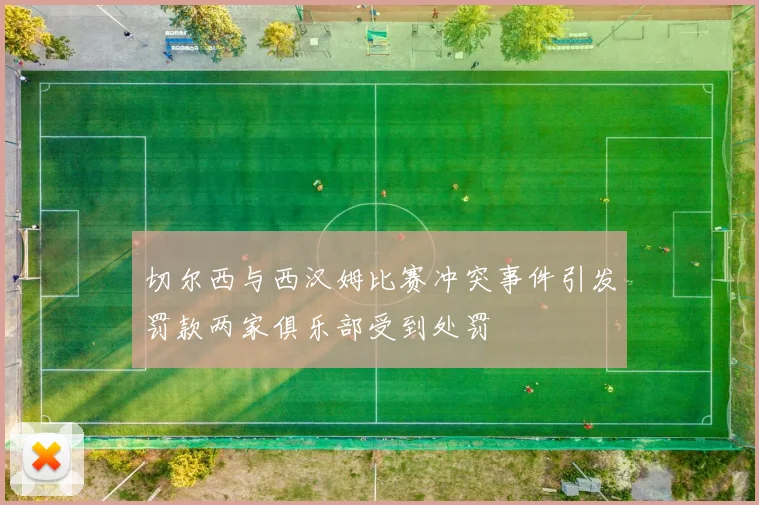 切尔西与西汉姆比赛冲突事件引发罚款两家俱乐部受到处罚